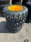 1007 Set of (4) New 10-16.5 Tires on Wheels for NH/JD/CAT