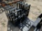 1069 New 48in Kivel 4200lb Pallet Forks