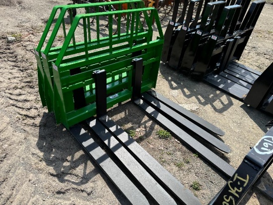 1061 New Kivel 3500lb Pallet Forks for John Deere