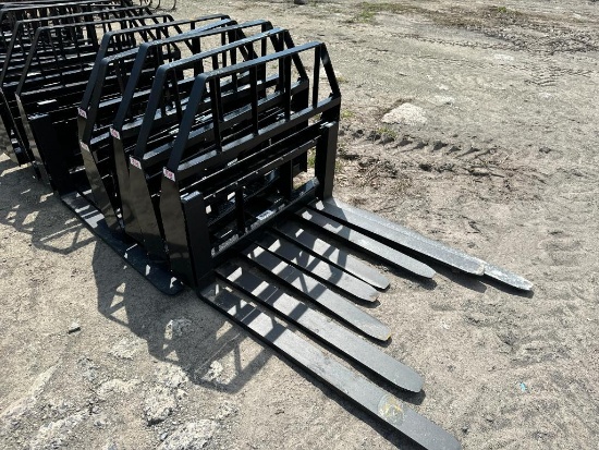 1084 New 48in Kivel 3500lb Pallet Forks