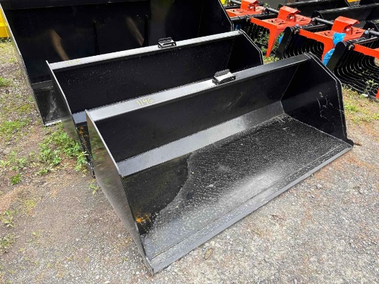 1146 84" QT Skid Steer Snow/Litter Bucket