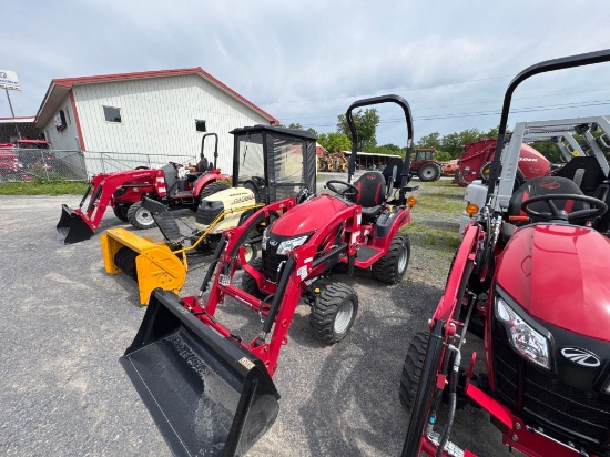 6431 New Mahindra GMAX 205 w/loader SN 19HRT11562