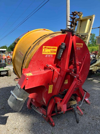6592 Teagle Tomahawk 505 Bale Chopper
