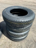 1014 Set of (4) New ST205/75R15 Radial Trailer Tires