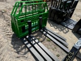 1061 New Kivel 3500lb Pallet Forks for John Deere