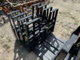1069 New 48in Kivel 4200lb Pallet Forks