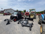 6433 Bobcat 3650 4wd Diesel w/AC, includes Mower, Snowblower & Bucket