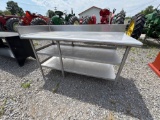6460 6ft Stainless Steel Table