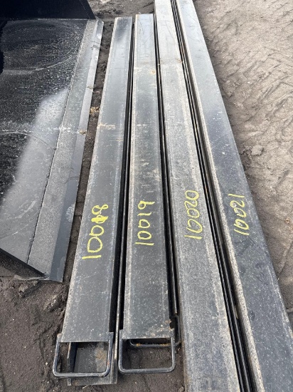 10019 Pair (2)- New Pallet Fork Extensions