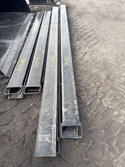 10020 Pair (2)- New Pallet Fork Extensions