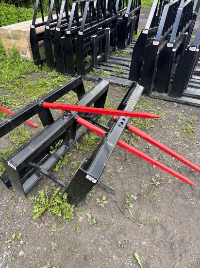10118 3 Prong Skid Steer Bale Spears