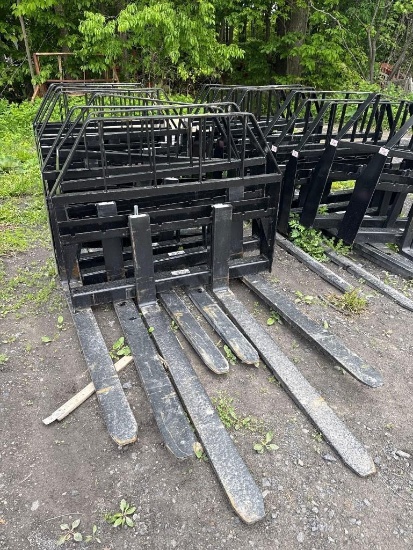 10132 3500lb Skid Steer Pallet Forks