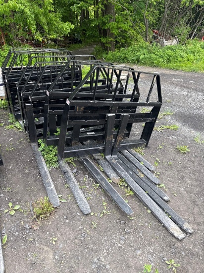10138 3500lb Skid Steer Pallet Forks