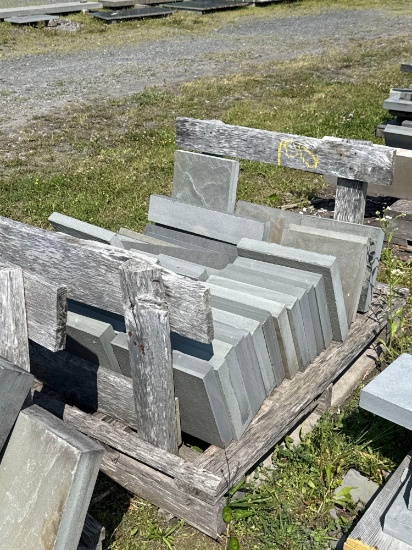100 Pallet of 1.5" and 2" Cut Bluestone Squares