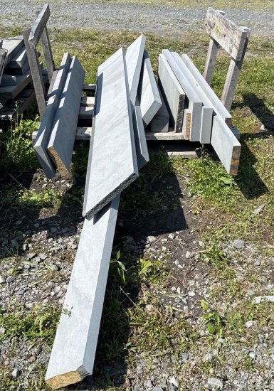 104 Pallet of Finished Bluestone Lengths