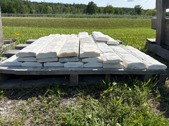 118 Pallet of Marble Moulding- 5"w x 19.5"l