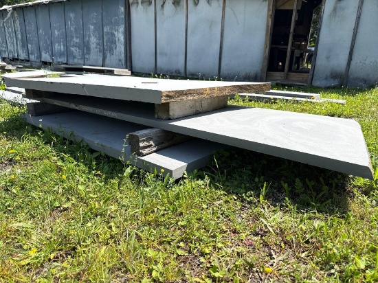 128 3 Large Bluestone Slabs