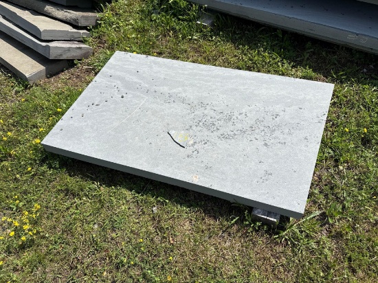 133 30" x 47" Bluestone Piece- 2" Thick