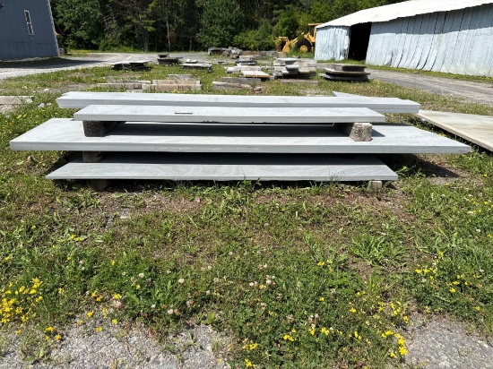 137 Stack of 2" Bluestone Pieces