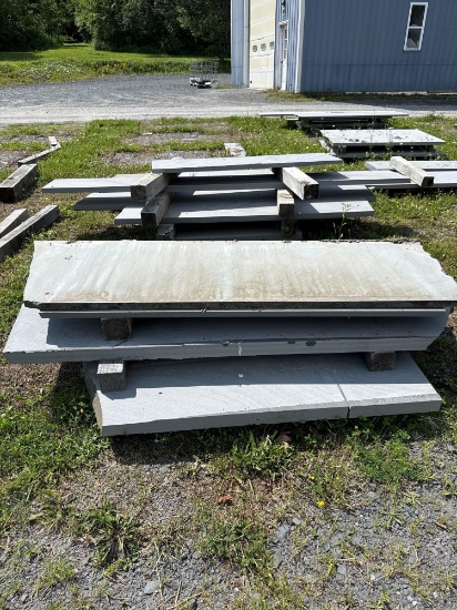140 9 Large Bluestone Pieces- Various