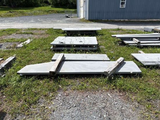 141 8 Large Bluestone PIeces- Various w/Cracking