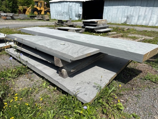 143 6 Bluestone Pieces- Various Sizes
