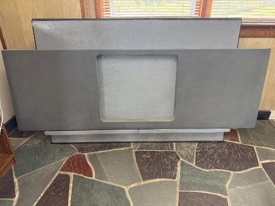 192 77.5" x 25.5" Bluestone Countertop, 2" Thickness