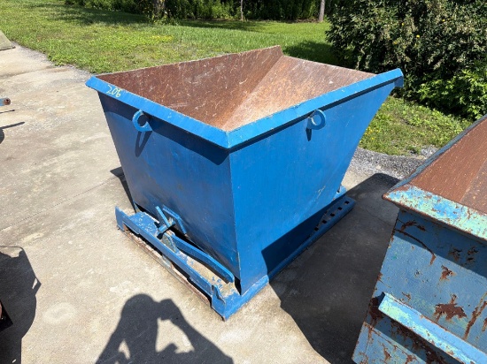 206 Forklift Self Dumping Hopper 32"w x 60"l