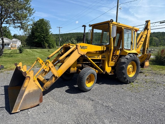 26 1973 Massey Ferguson 50B Loader Backhoe