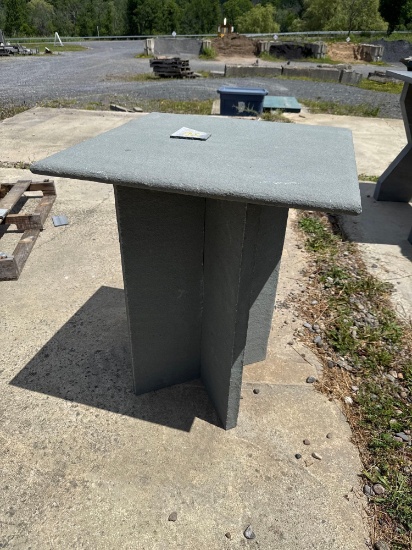 56 24in Square x 30in Tall Bluestone Table