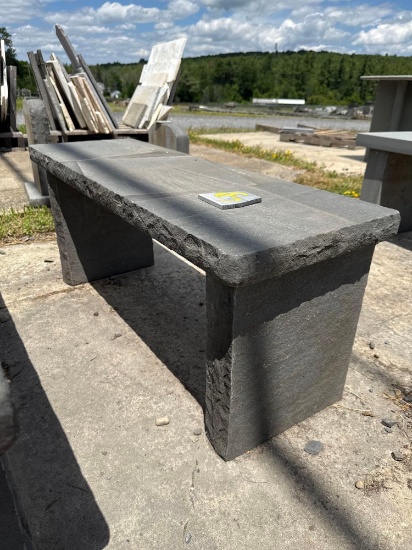 63 42"w x 17"h Bluestone Bench
