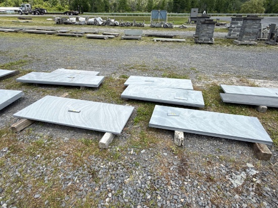 76 6 Cut Bluestone PIeces