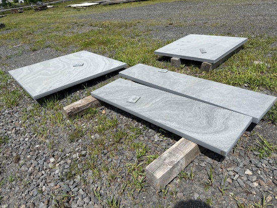 80 4 Cut Bluestone Pieces