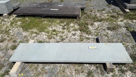 85 3 Bluestone Pieces- Rough Cut, All Around 72" Length