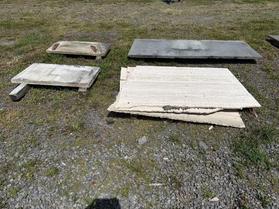91 4 Misc Marble & Bluestone Slabs