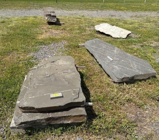 92 5 Pieces of Raw Bluestone