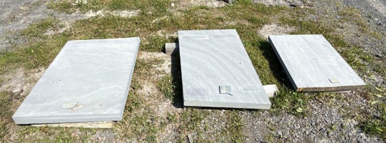 97 3 Pieces of Cut Bluestone