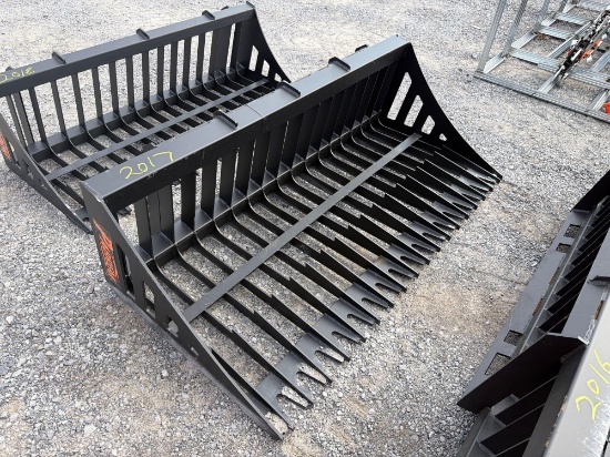 2017 PABREAK 62" Skid Steer Rock Bucket