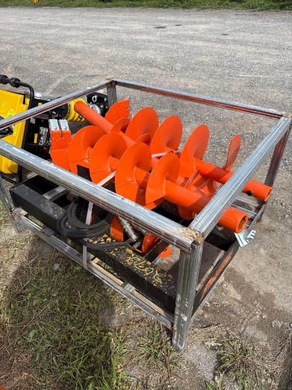 2072 PABREAK Post Hole Digger w/3 Augers
