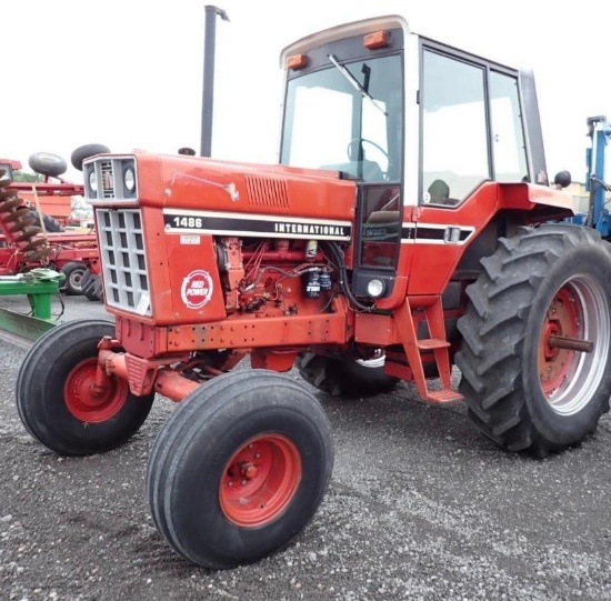 7865 IH 1486 Red Power Special Tractor