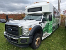 107 2017 Ford F-550 Goshen Shuttle Bus