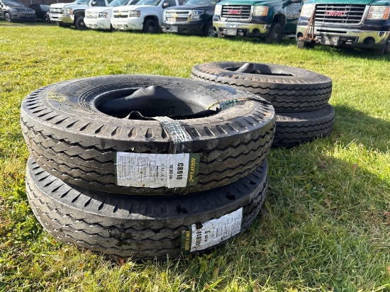 129 (4) New West Lake CR918 10.00-20 Truck Tires