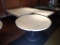 (6) Convertible tables - white vinyl tops - 36in x 36in or 51in dia.