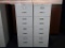(2) 4-drawer filing cabinets - legal