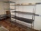 (2) Metro style shelving units - (1) 4-tier 72in L x 24in D x 75in H -