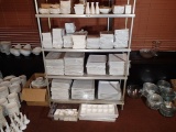 Large lot of square and rectangular dishware -
