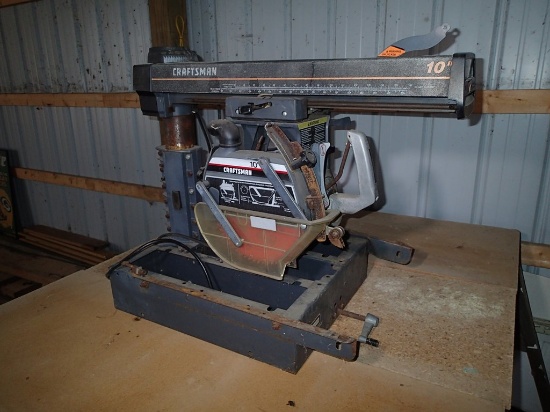 Craftsman 10in radial arm saw