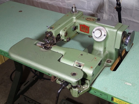 Rex 618-C-6 blind stitch sewing machine - s/n 618-9189