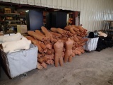 Large quantity of half body mannequins - (80+) - mostly male