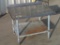 Equipment stand - 36in x 30in stainless top - galvanized base